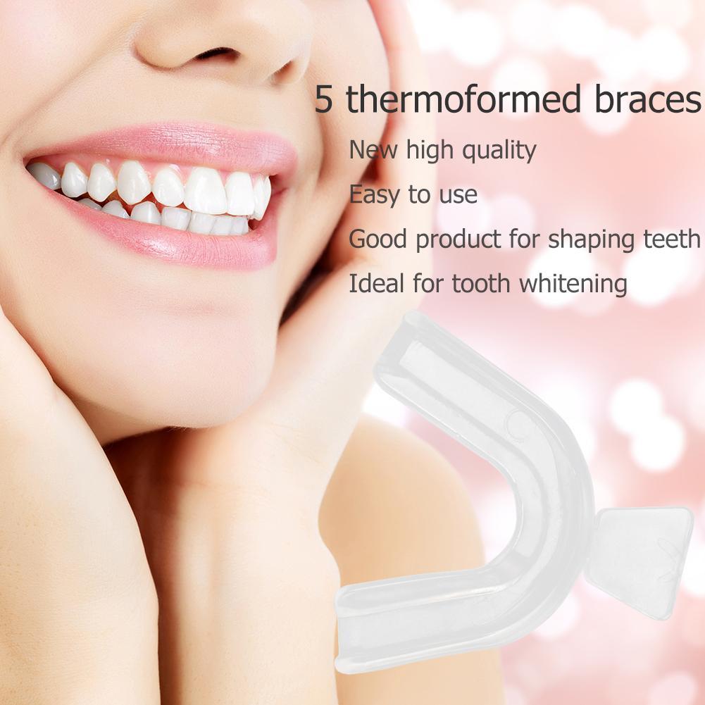 Teeth Whitening With Trays - 2-10pcs Silicone Mouth Guard Oral Protector