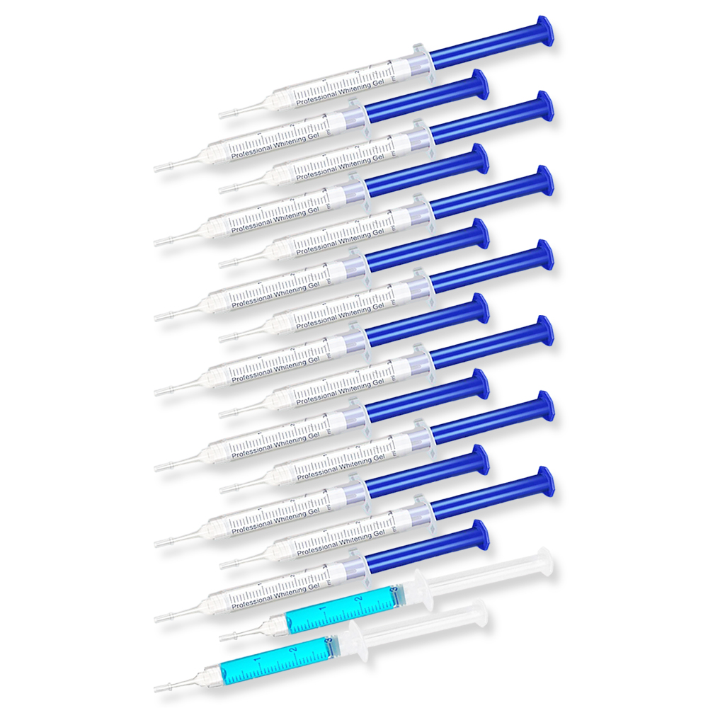 Teeth Whitening With Trays - Teeth Whitening Gel Mint Flavor Gentle