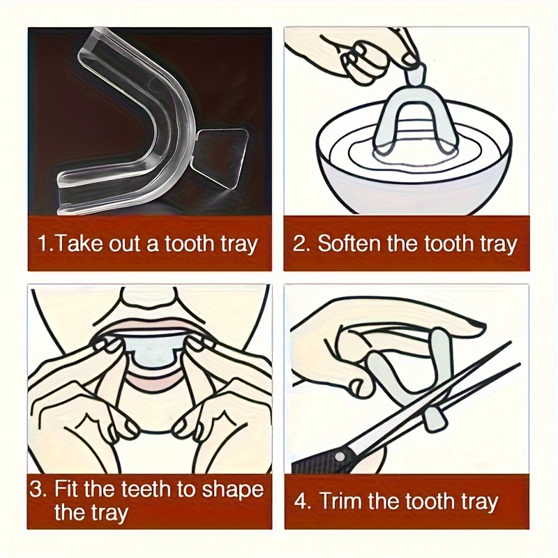 Unisex Teeth Aligner Silicone  - Teeth Whitening With Trays 评论和价格