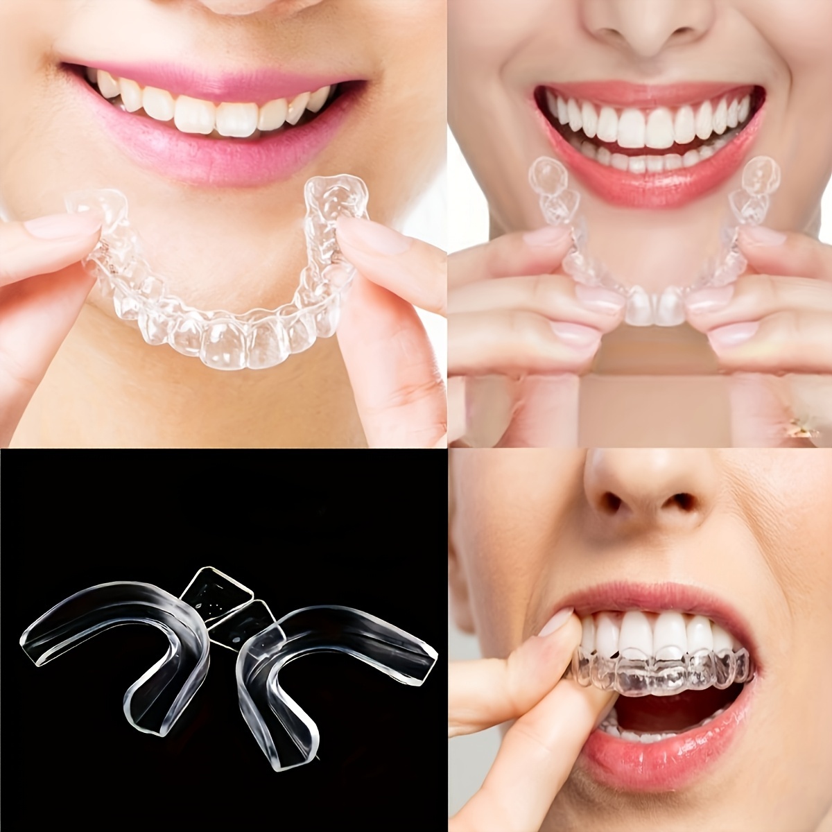 Unisex Teeth Aligner Silicone  - Teeth Whitening With Trays 评论和价格