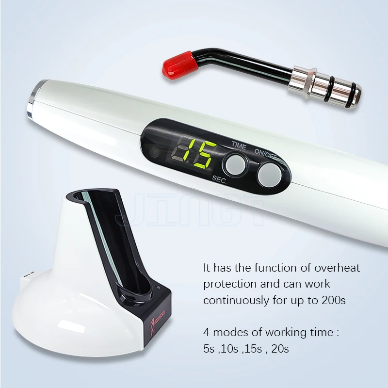 Dental Curing Light Woodpecker - Teeth Whitening With Led Light 评论和价格