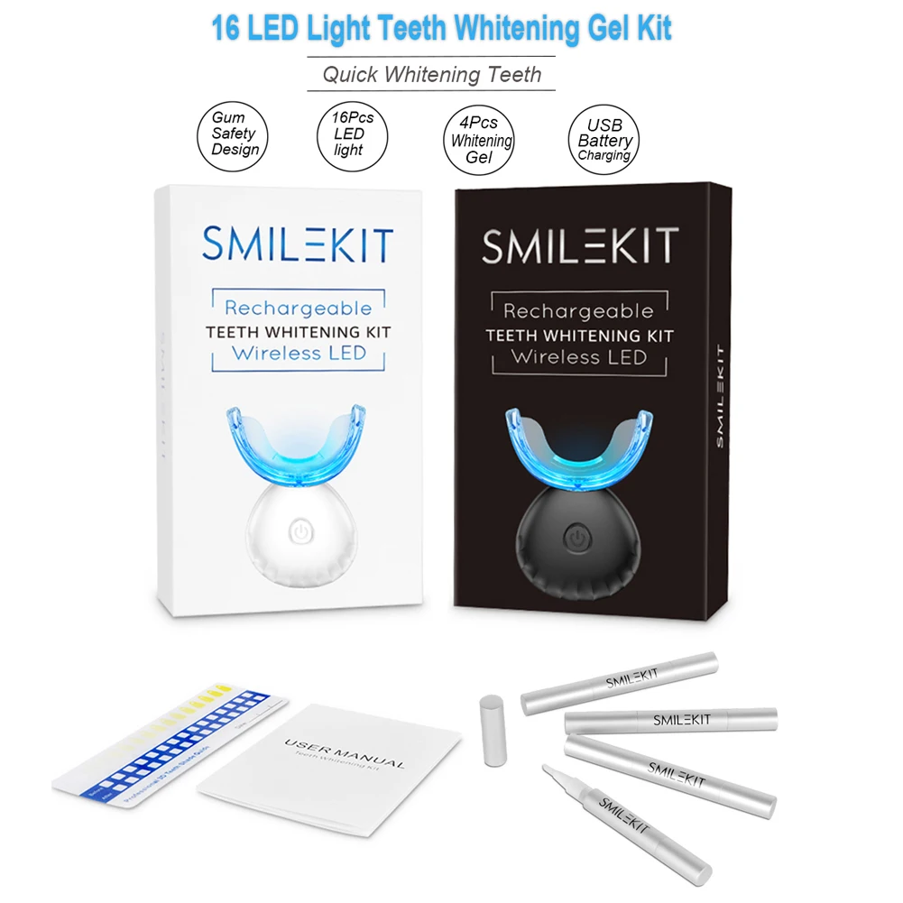 Dental Teeth Whitening Kit Min - Teeth Whitening With Trays 评论和价格
