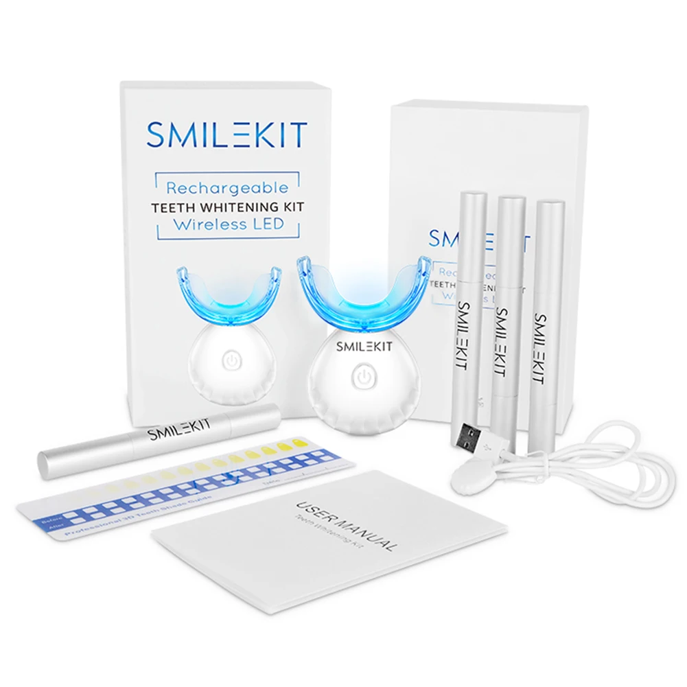 Dental Teeth Whitening Kit Min - Teeth Whitening With Trays 评论和价格