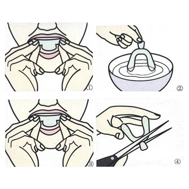 1/8pc Mouth Guard EVA Teeth Pr - Teeth Whitening With Trays 评论和价格