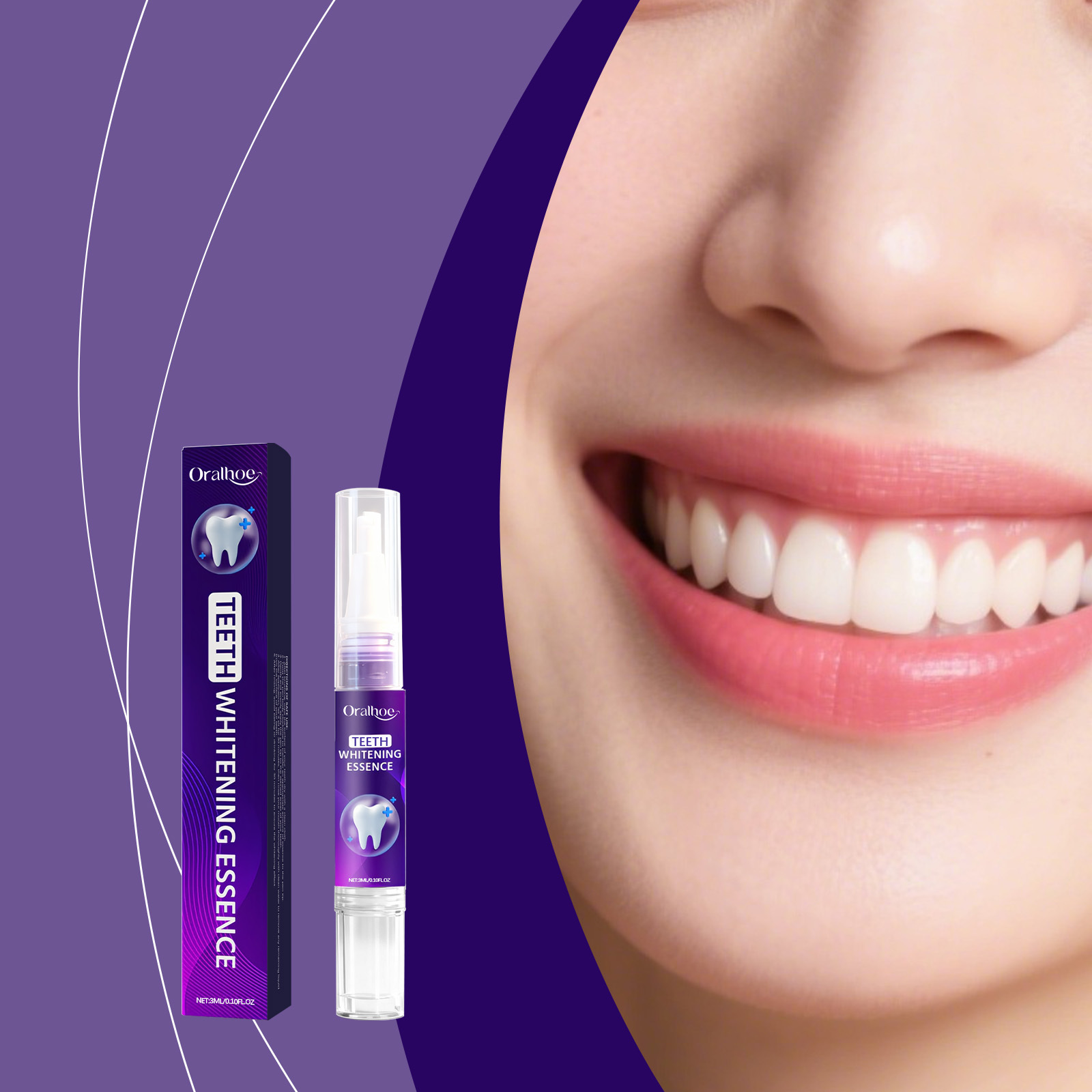 Oralhoe Teeth Whitening Pen Re - Whitening Pen Bleach 评论和价格